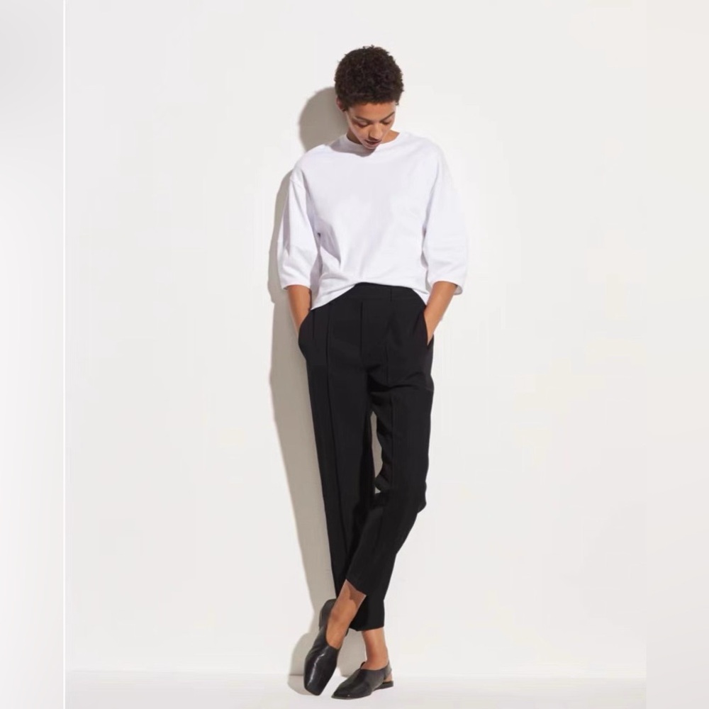 Vince Tapered Pull On Pants Black